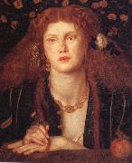 Dante Gabriel Rossetti Bocca Baciata oil